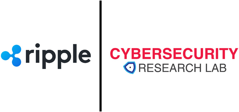 Ripple and the Cybersecurity Research Lab logos