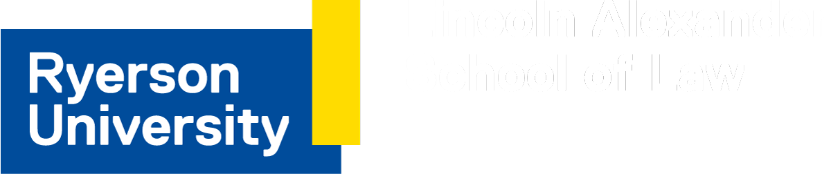 Lincoln Alexandra School of Law at Ryerson University logo
